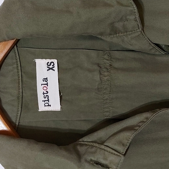 PISTOLA Army Green Jacket - Picture 4 of 12